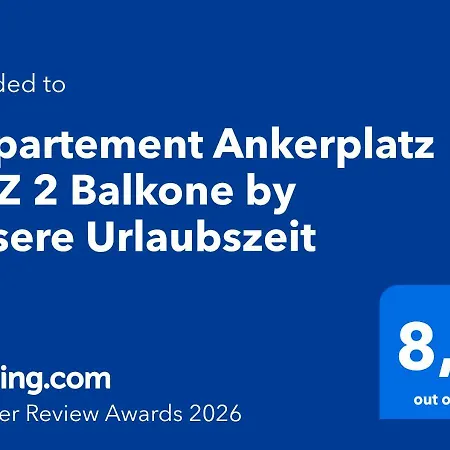 Ankerplatz 2 Sz 2 Balkone By Unsere Urlaubszeit * Kellenhusen